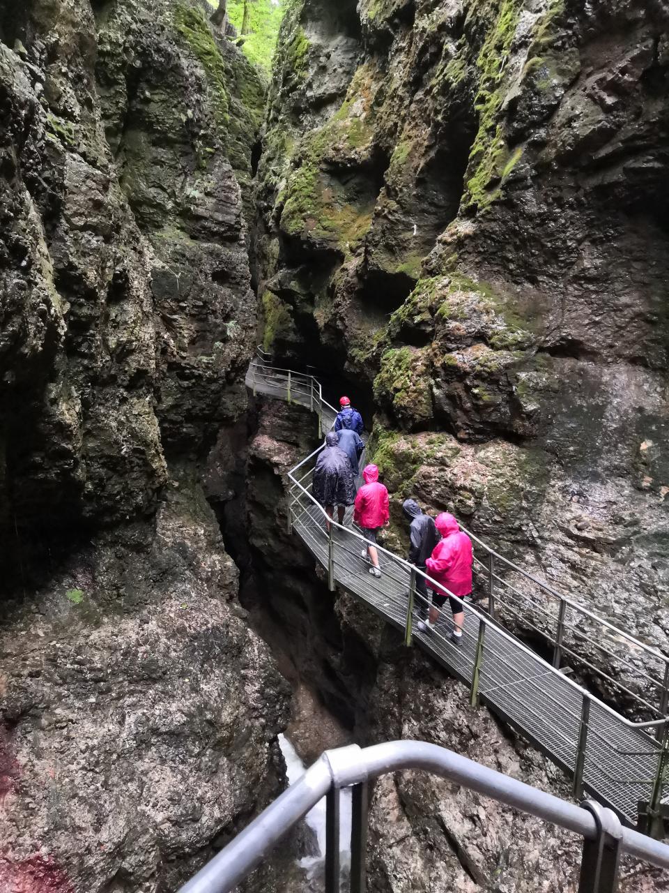 Canyon Rio Sass in Fondo Spannung , Emotionen und viel Wasser