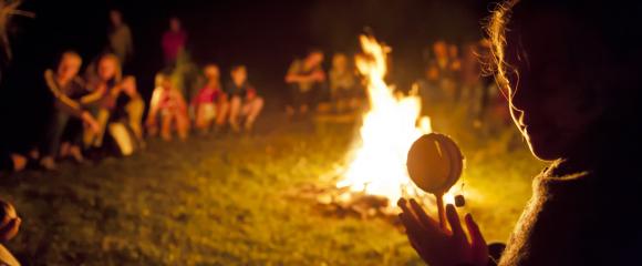 Lagerfeuer Spiele Eggental Steinegg Familie